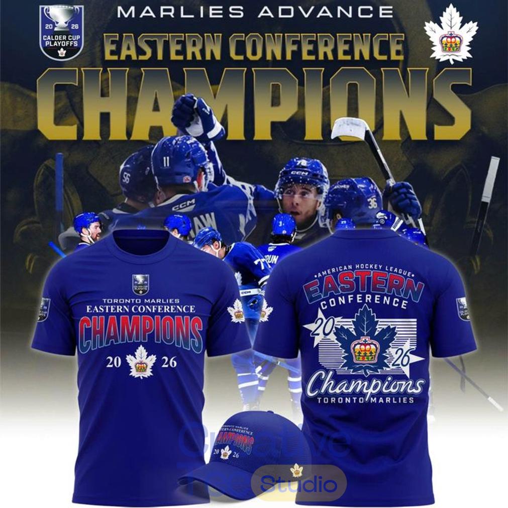 Toronto Marlies 2026 AHL Eastern Conference Champions T-Shirt