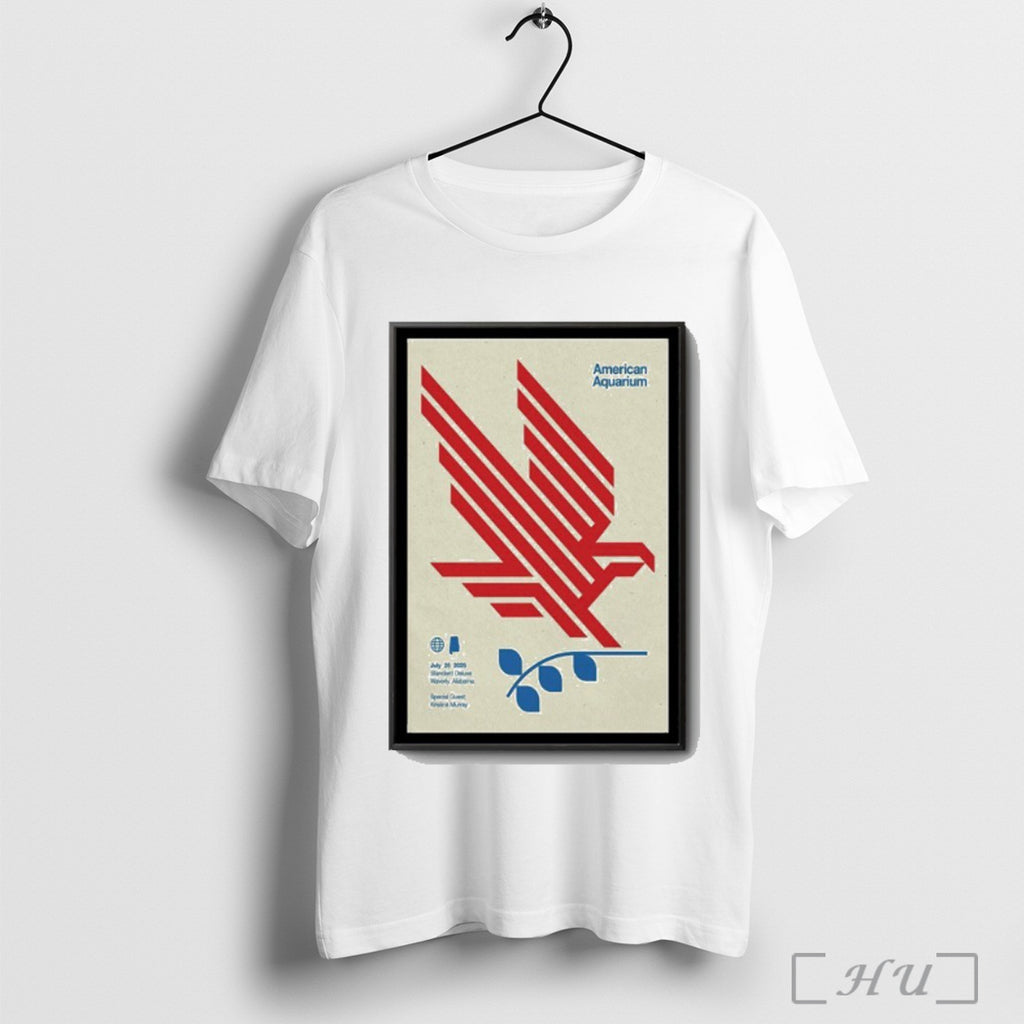 Tour 2025 American Aquarium Waverly Al Usa Poster T Shirt