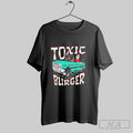 Toxic Burger Impala Skeleton Driving Classic Car Cartoon