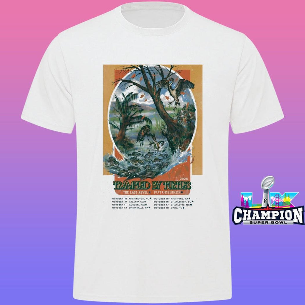 Trampled By Turtles October 2026 Shows Shirt