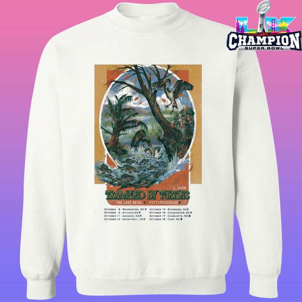 Trampled By Turtles October 2026 Shows Shirt