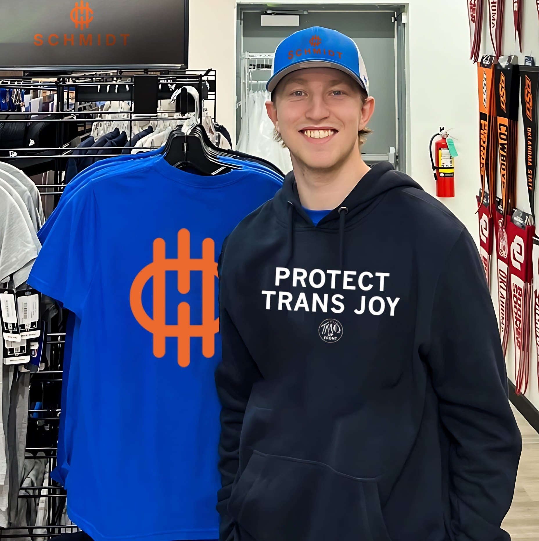 Trans Up Front Protect Trans Joy shirt