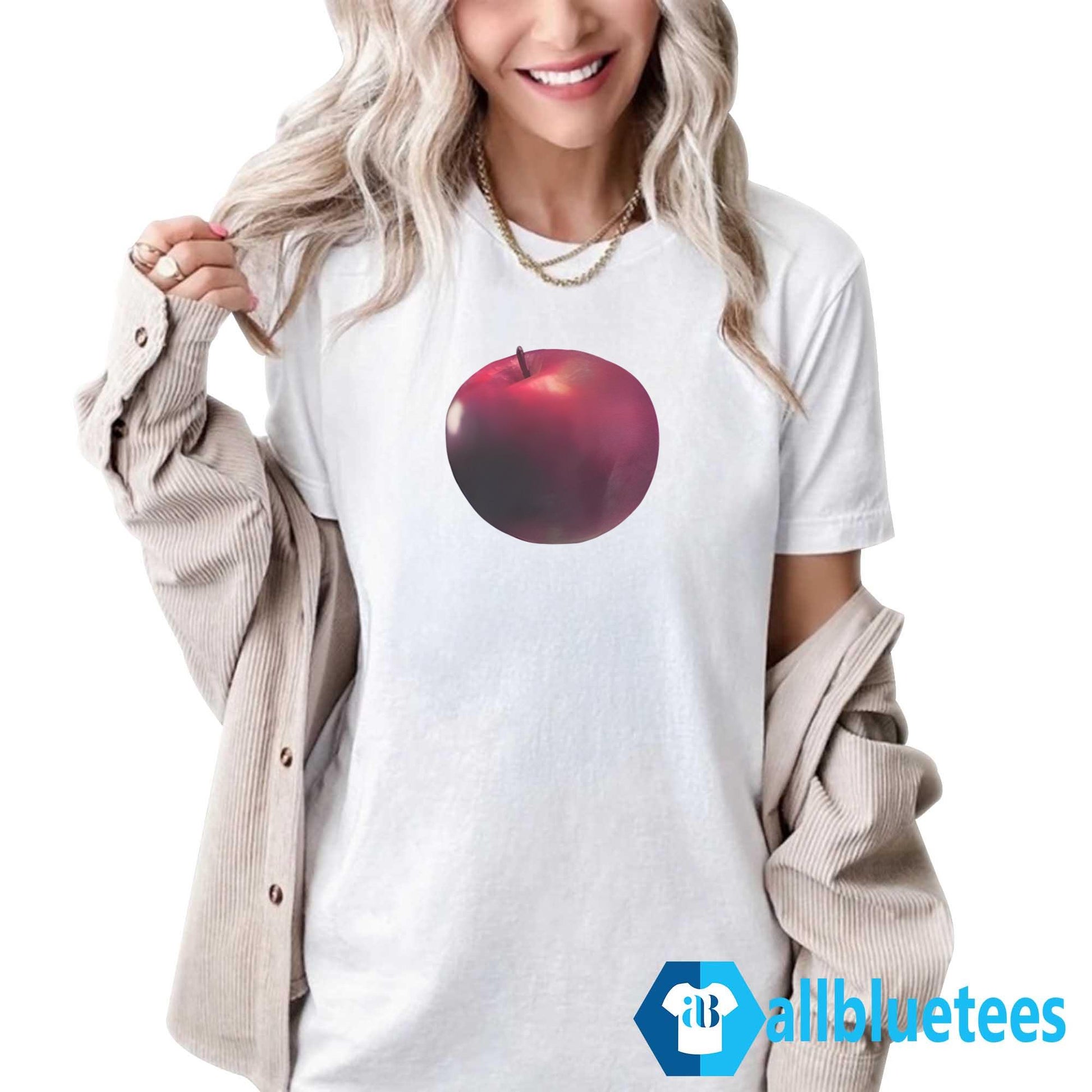 Travis Kelce Apple Shirt