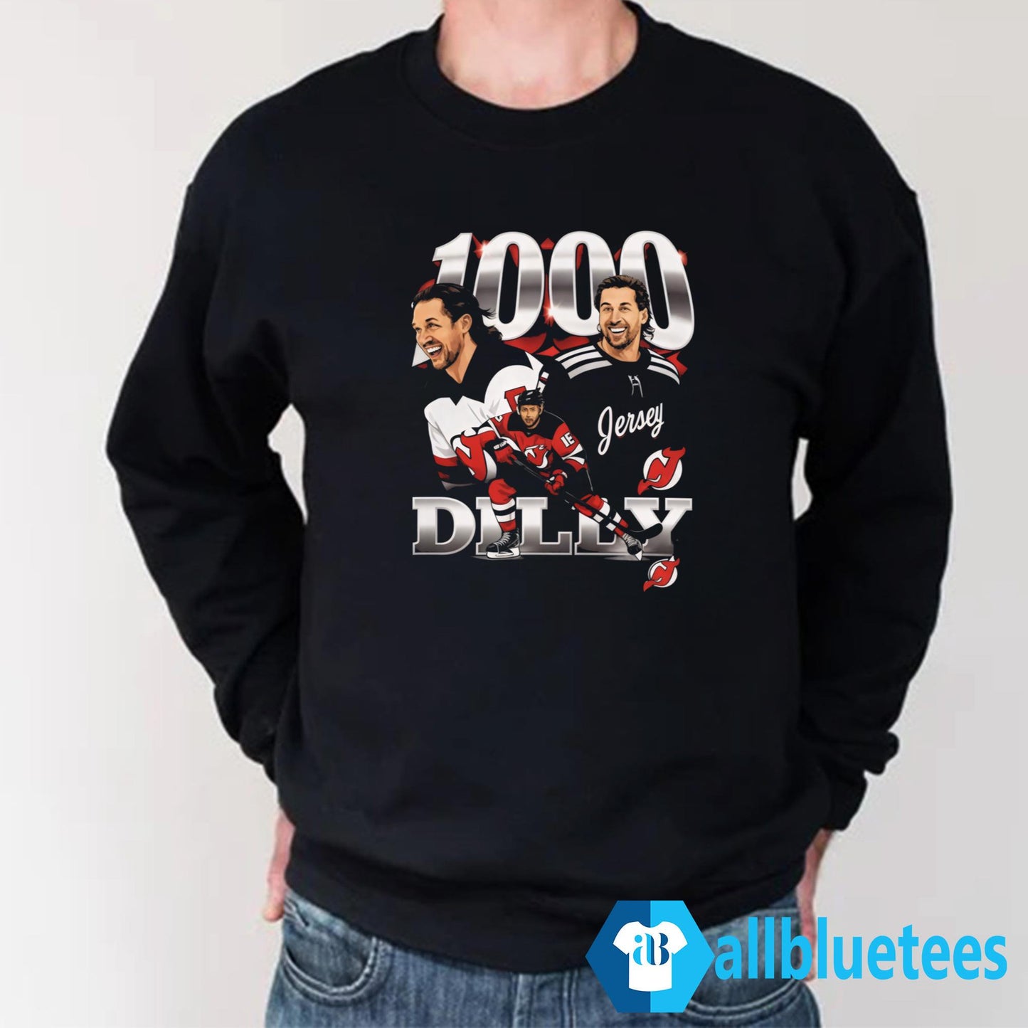 Travis Zajac 1000 Games Shirt