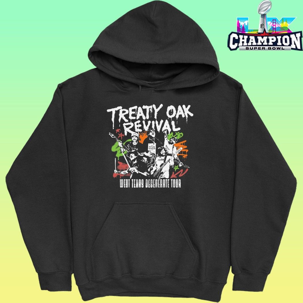 Treaty Oak Revival 2026 Tour April May Shirt