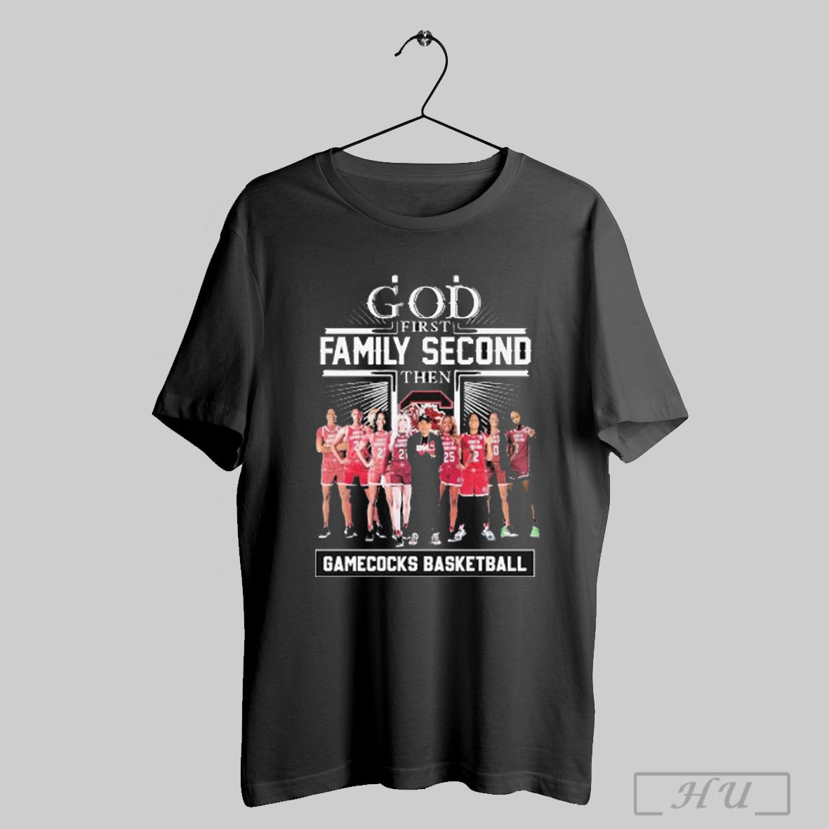 Trending God First Family Second Then South Carolina Gamecocks Womens Basketball Team 2025