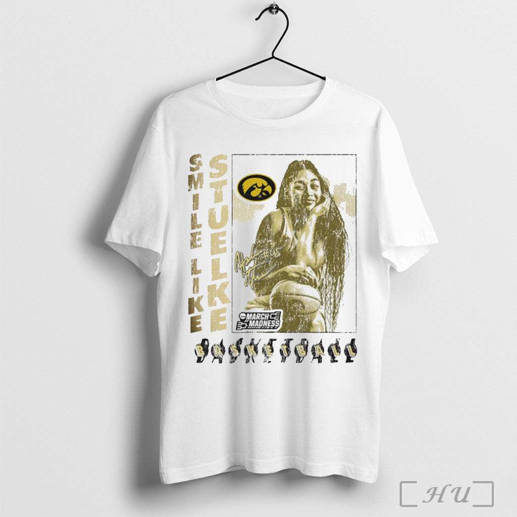 Trending Hannah Stuelke Box Iowa Hawkeyes Basketball Ncaa March Madness 2025 Signature Vintage