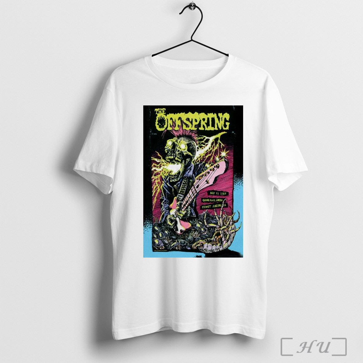 Trending Poster The Offspring May 11 2025 Qudos Bank Arena Sydney Australia T Shirt