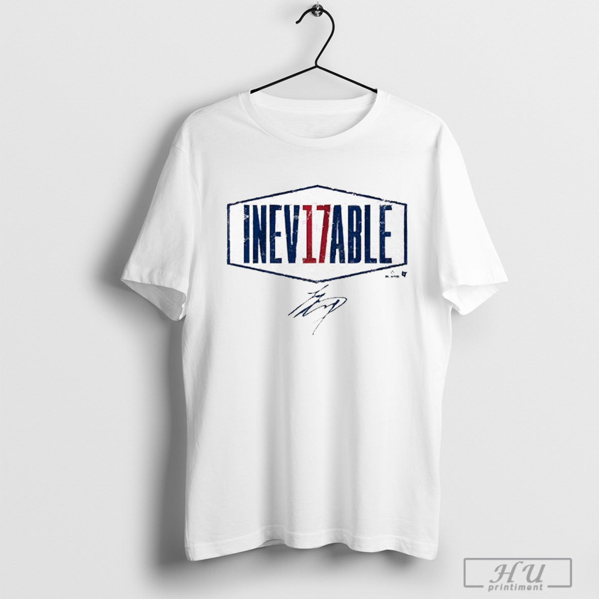 Trending Shohei Ohtani Inev17able Los Angeles Dodgers Baseball Mlb Signature 2025 T Shirt