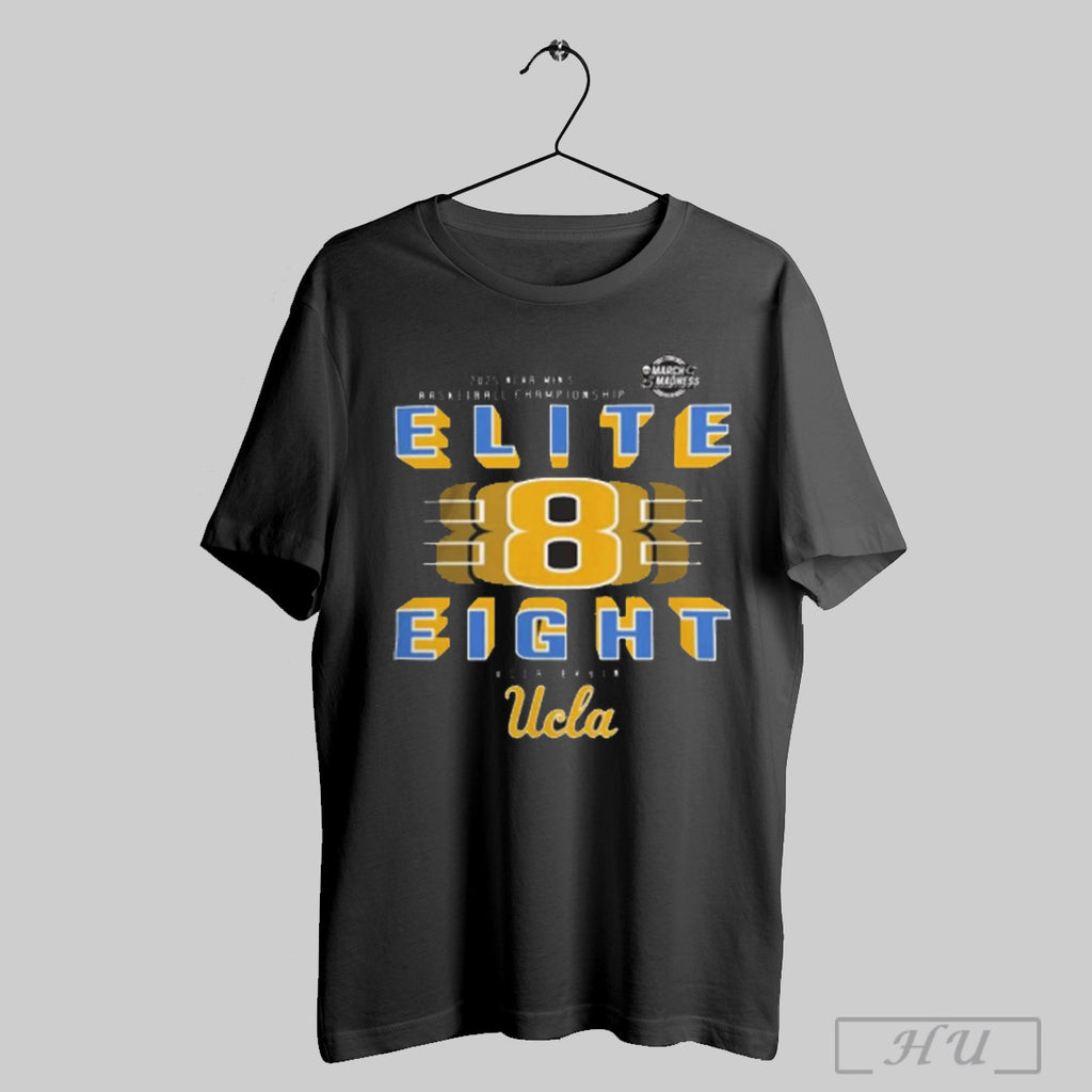 Trending Ucla Bruins 2025 Ncaa Mens Basketball Championship March Madness Elite Eight T Shirt