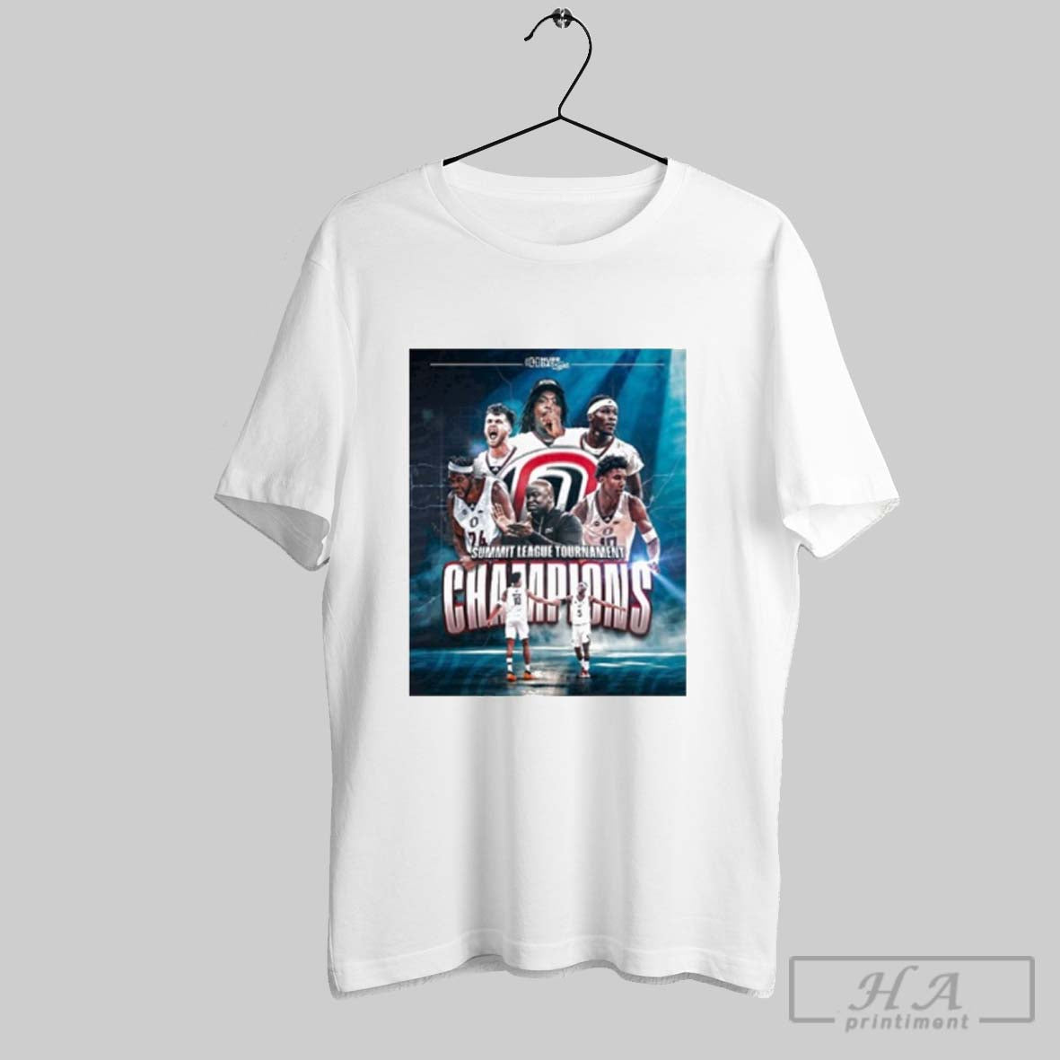 Trendy Poster Summit League Regular Season And Tournament Champions 2025 Omaha Mavericks Mens Basketball