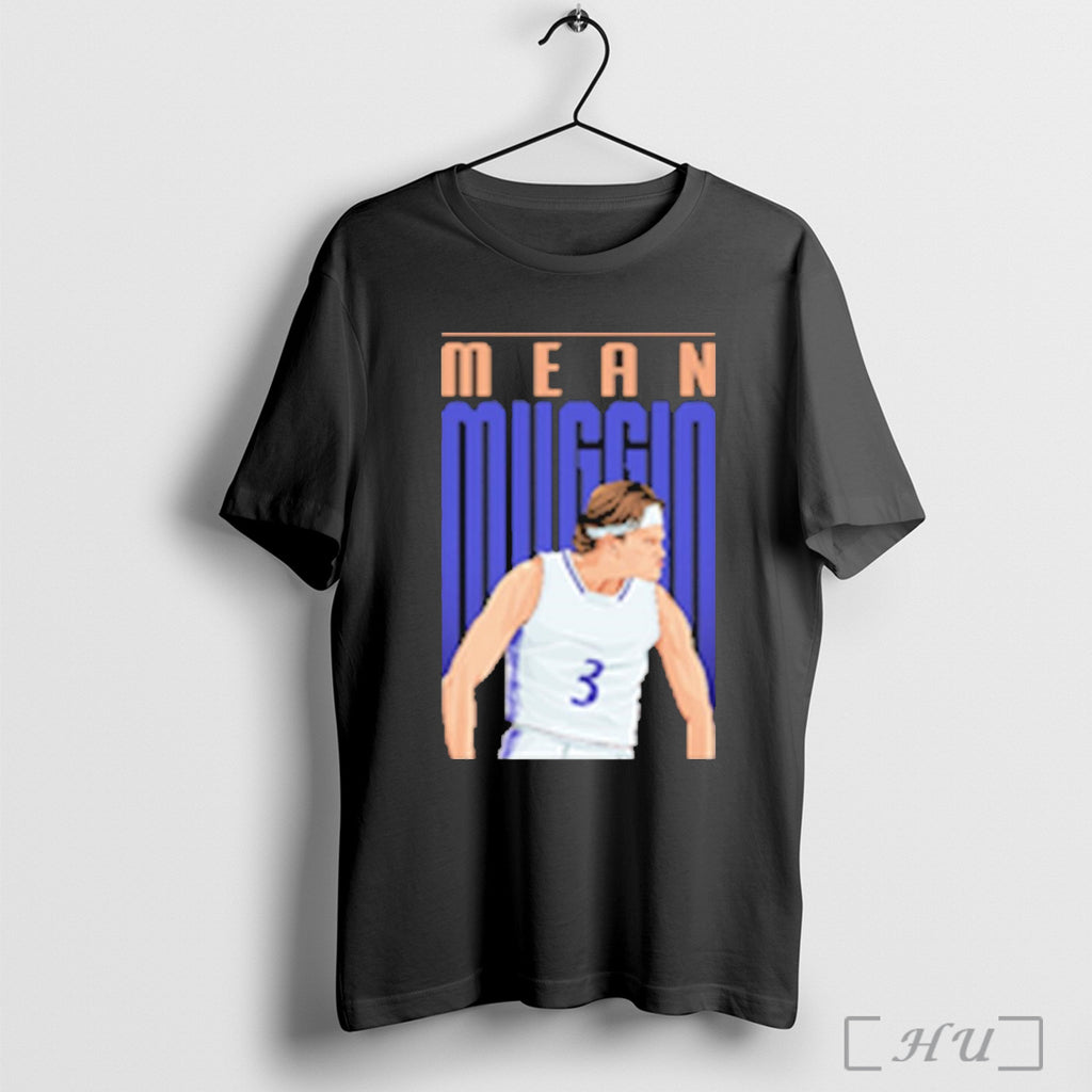 Trendy Trae Benham Mean Muggin High Point Panthers Mens Basketball Ncaa Graphic T Shirt