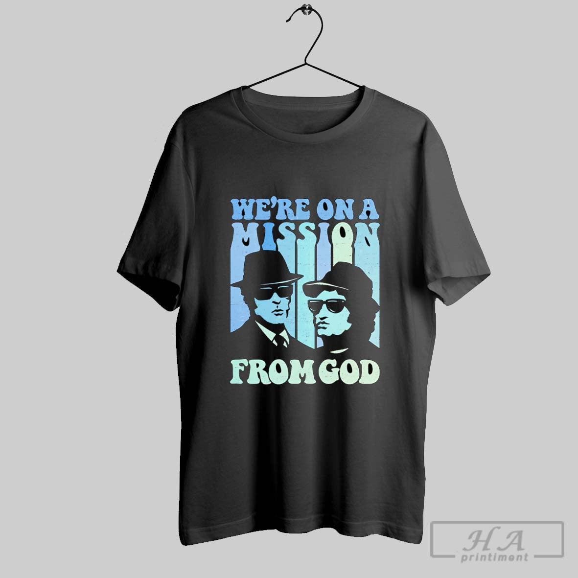 Trendy Were On A Mission From God Blues Brothers Shirt Tee