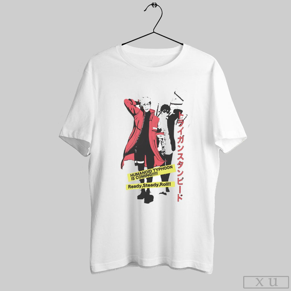 Trigun Ready Set Roll Shirt Hoodie Sweater Longsleeve