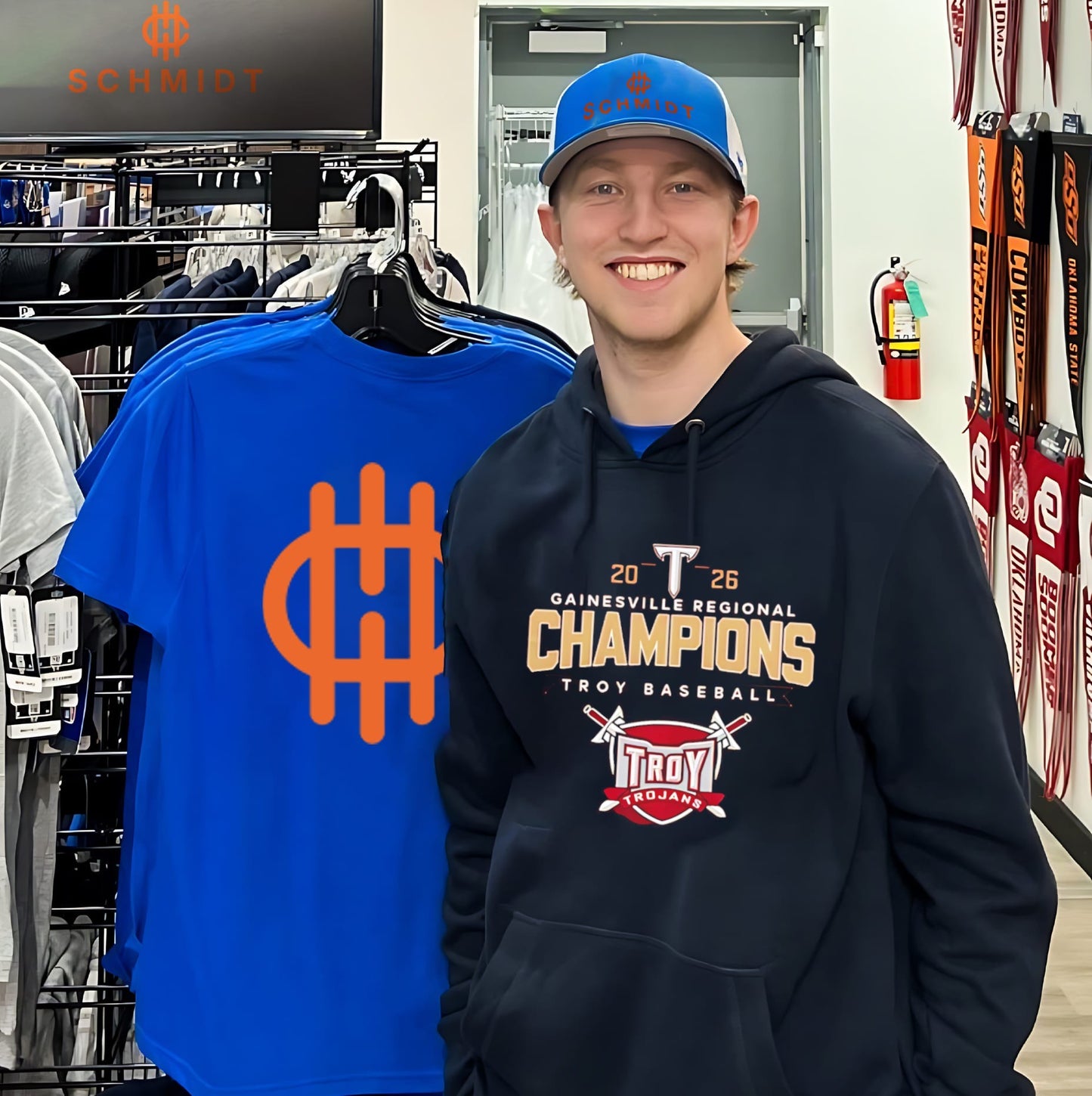 Troy Baseball Gainesville Regional Champions 2026 shirt