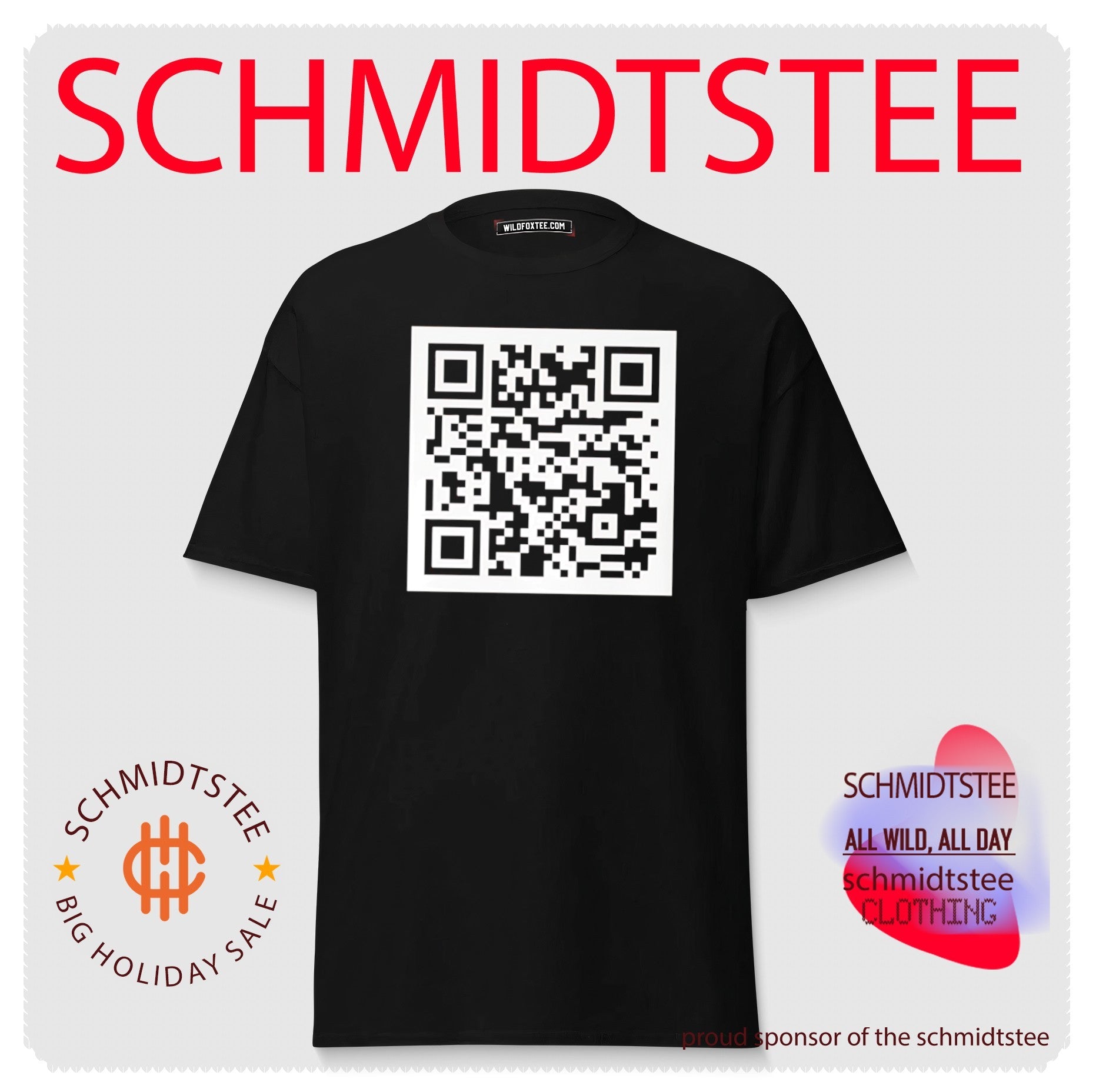 Trump Dance QR code shirt