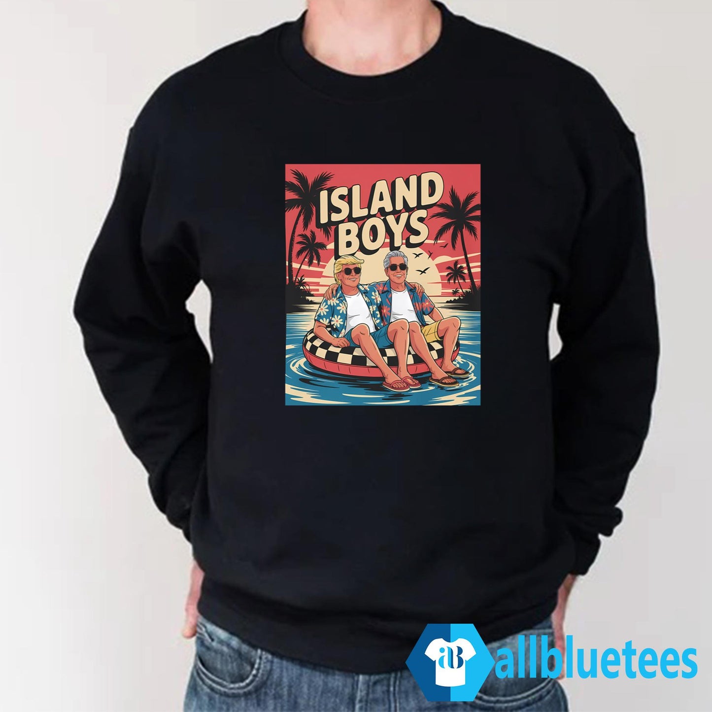 Trump Epstein Island Boys Shirt