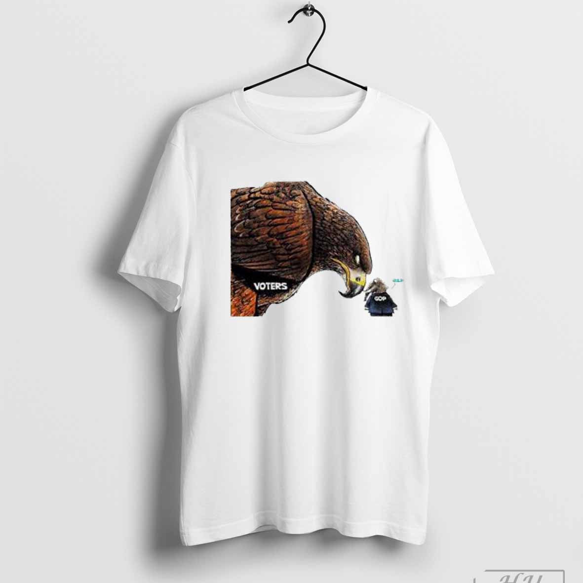 Trump Gop Elephant Face Off Bald Eagle Voters