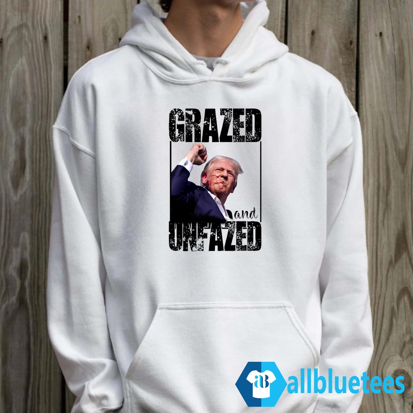 Trump Shooting Grazed And Unfazed Shirt