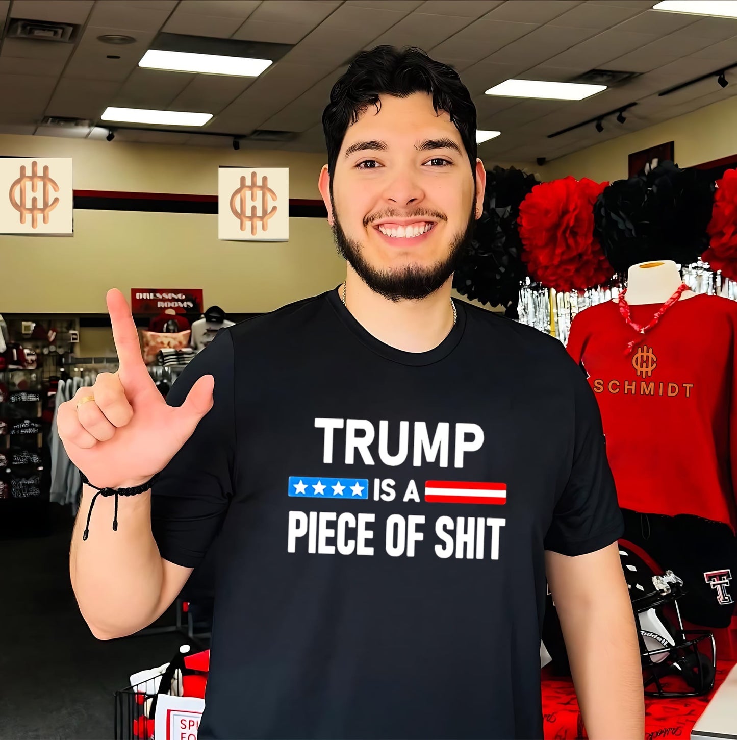 Trump is a piece of shit shirt
