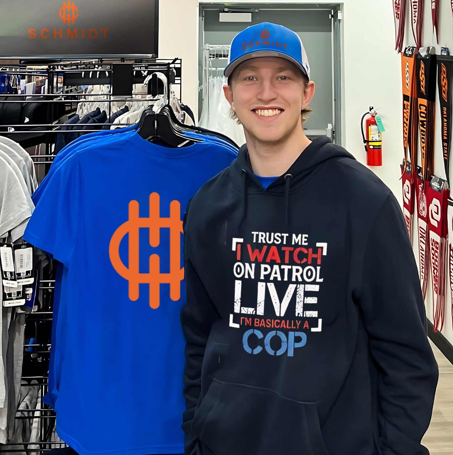 Trust me I watch on Patrol live I’m basically a cop shirt