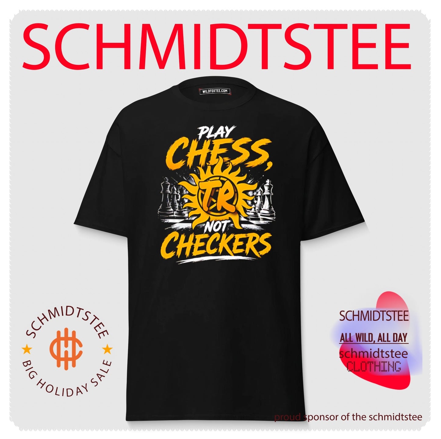 Tucker Remy lay Chess Not Checkers graphic shirt