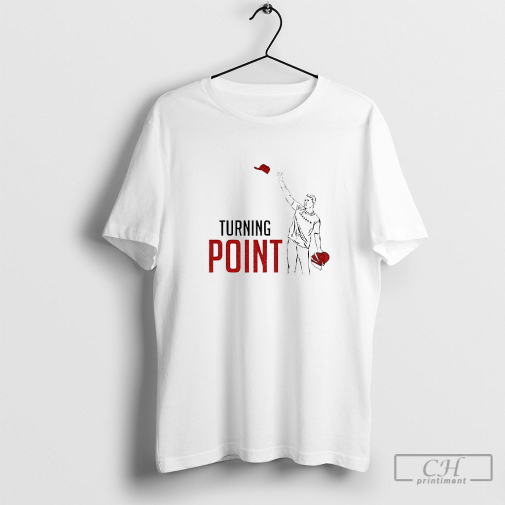 Turning Point Charlie Krik America Will Never Be The Same Patriotic Quote Shirt Sweater