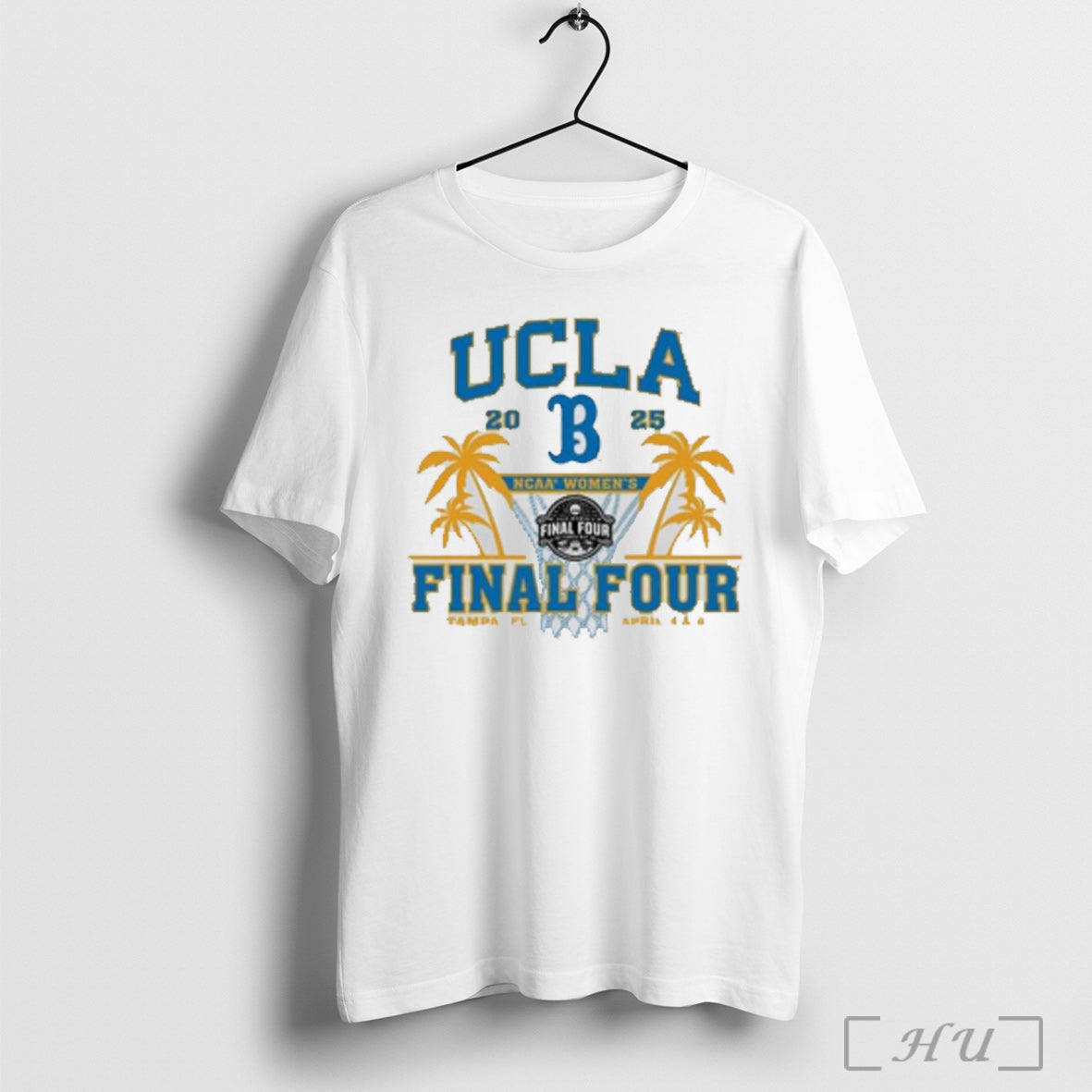Ucla Bruins 2025 Ncaa Womens Basketball Final Four Tampa Fl April 45 T Shirt