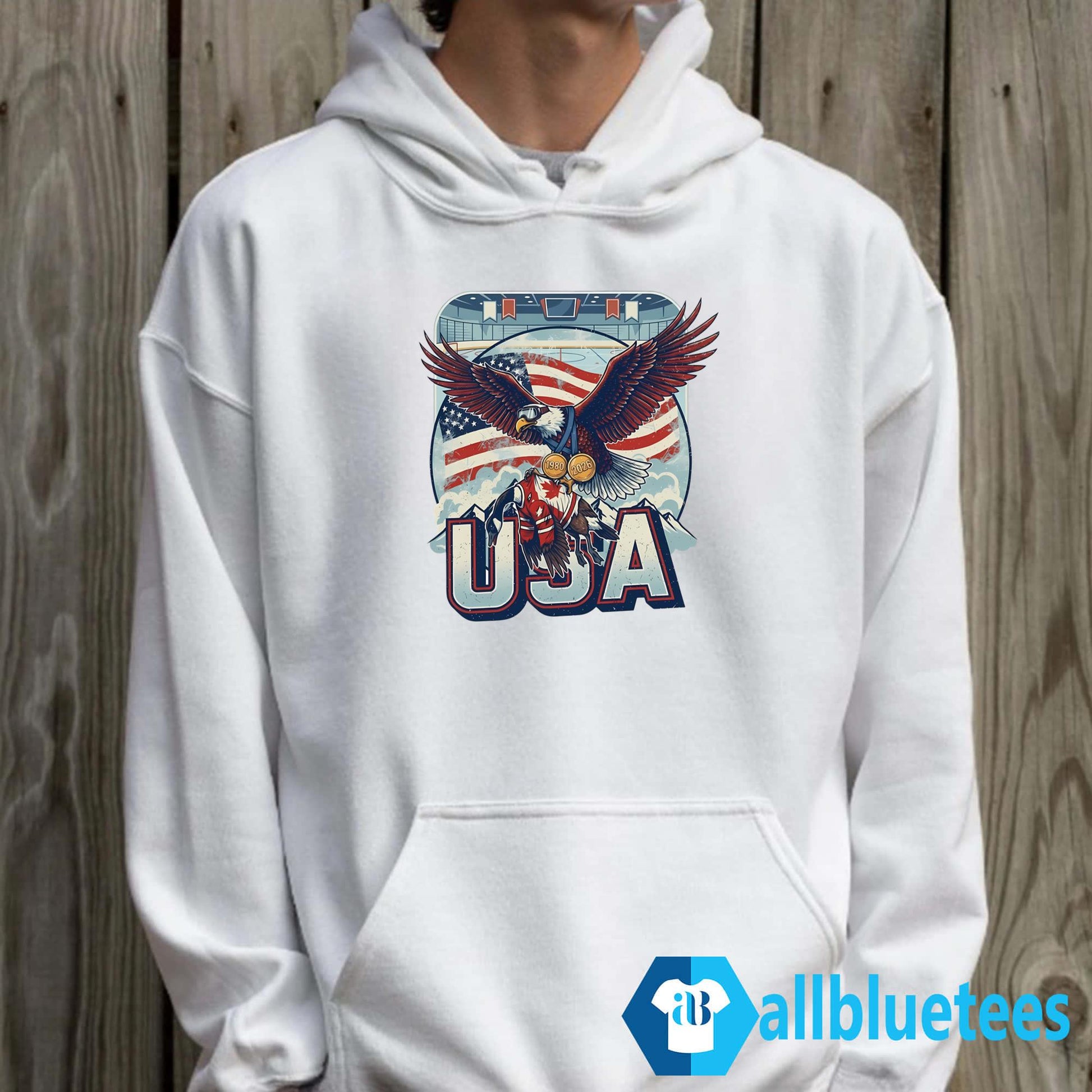 USA Hockey Eagle 1980 2026 Shirt