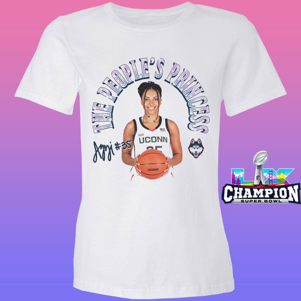 Uconn Huskies Azzi Fudd Princess The People’s Princess Shirt