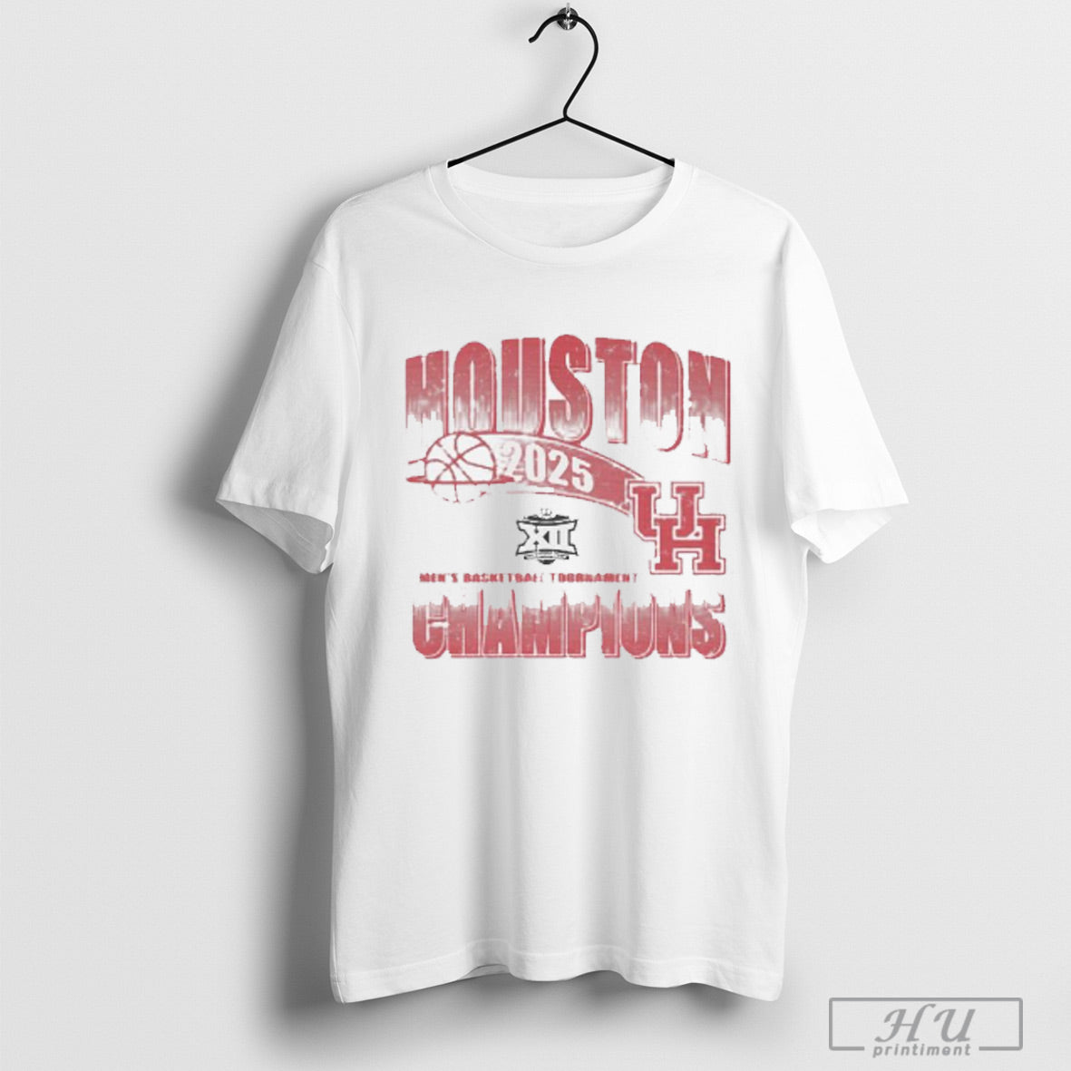 University Of Houston Mens Basketball 2025 Big 12 Conference Champions T Shirt