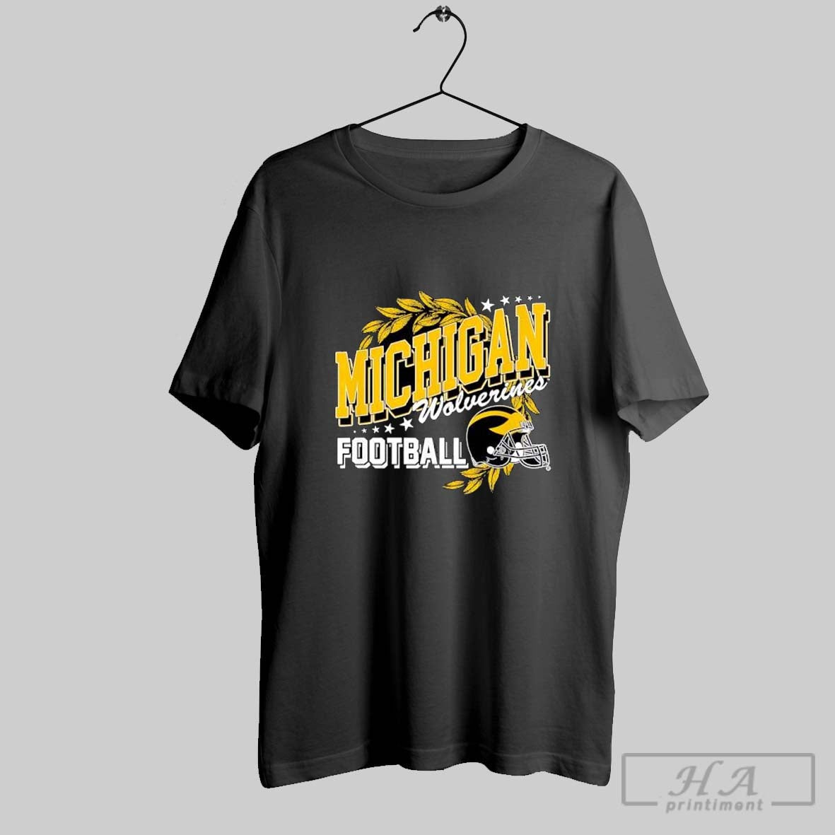 University Of Michigan Wolverines U Of M Football Shirt Hoodie Sweater Longsleeve And V Neck