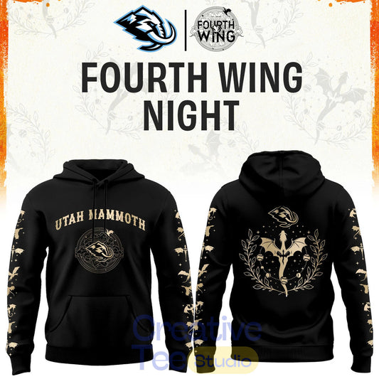 Utah Mammoth Fourth Wings Night Limited Edition Hoodie