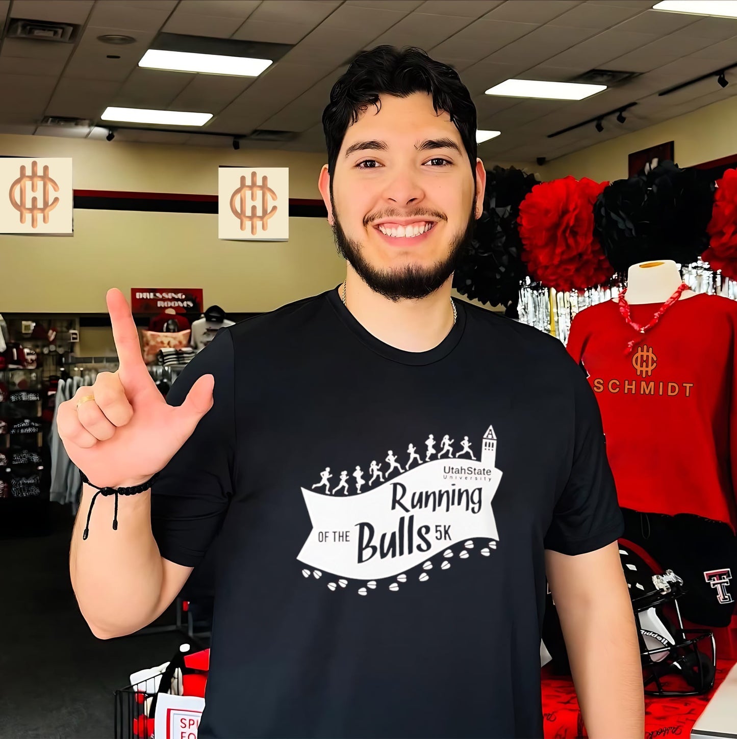 Utah State 5K Running Of The Bulls shirt