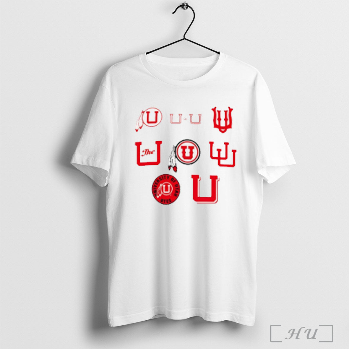 Utah University Brand History Logo T Shirt