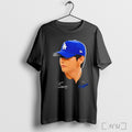 V Bts And Los Angeles Dodgers Big Head Signature T Shirt
