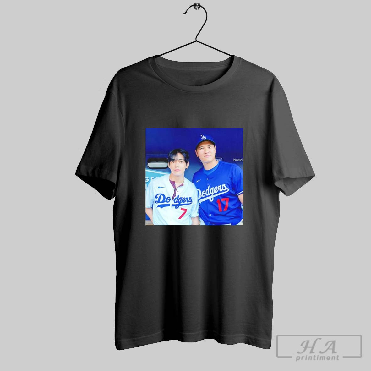 V Bts And Shohei Ohtani Los Angeles Dodgers Supperstar