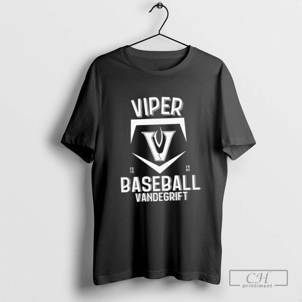 Vandegrift Crown Trio Baseball Viper Diamond T Shirt Sweater