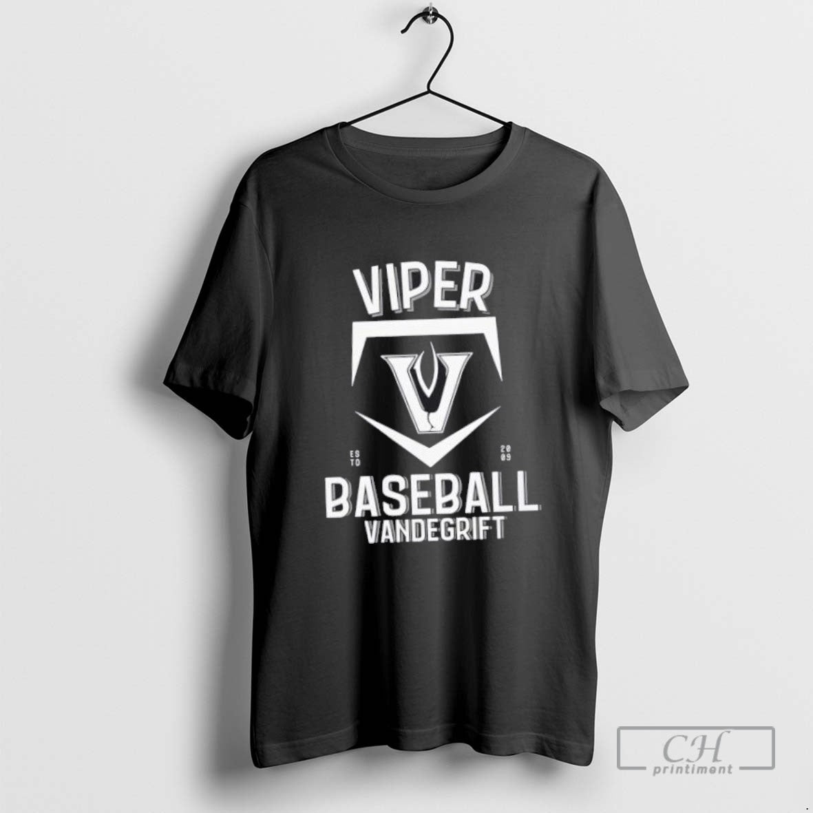 Vandegrift Crown Trio Baseball Viper Diamond T Shirt Sweater
