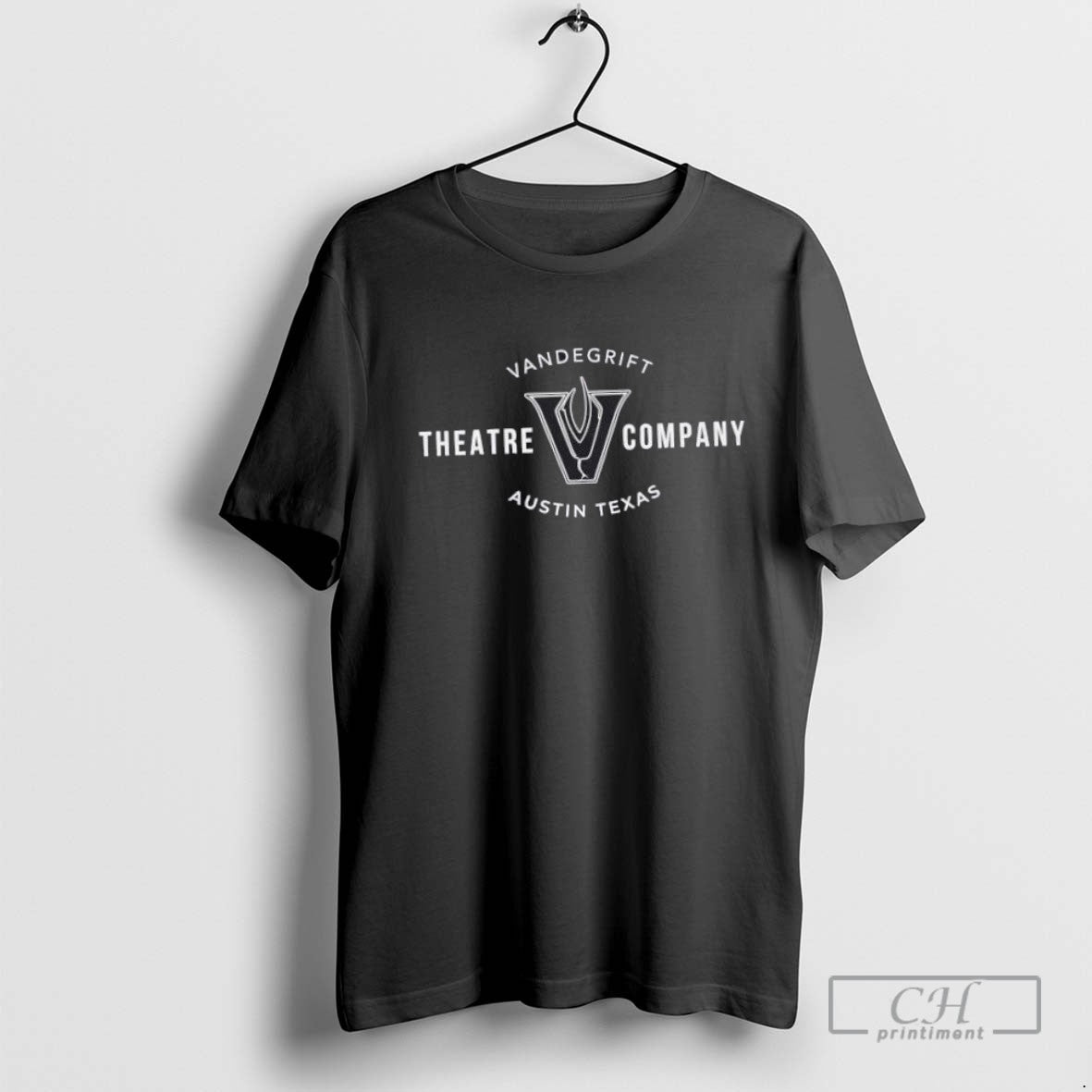 Vandegrift Crown Trio Theatre Company Austin Texas T Shirt Sweater