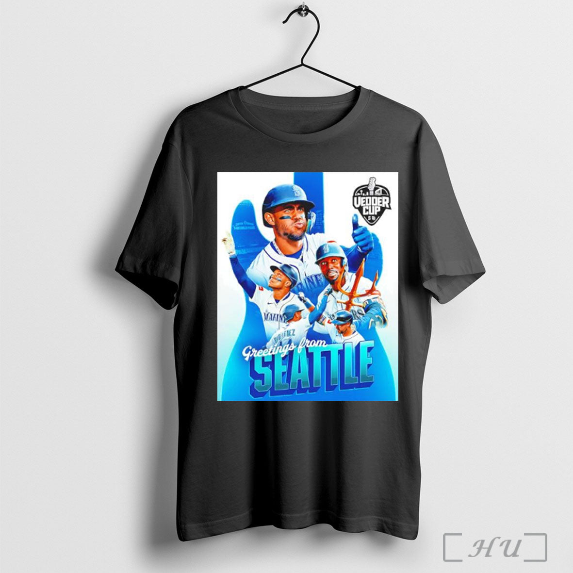 Vedder Cup Greetings From Seattle Mariners T Shirt