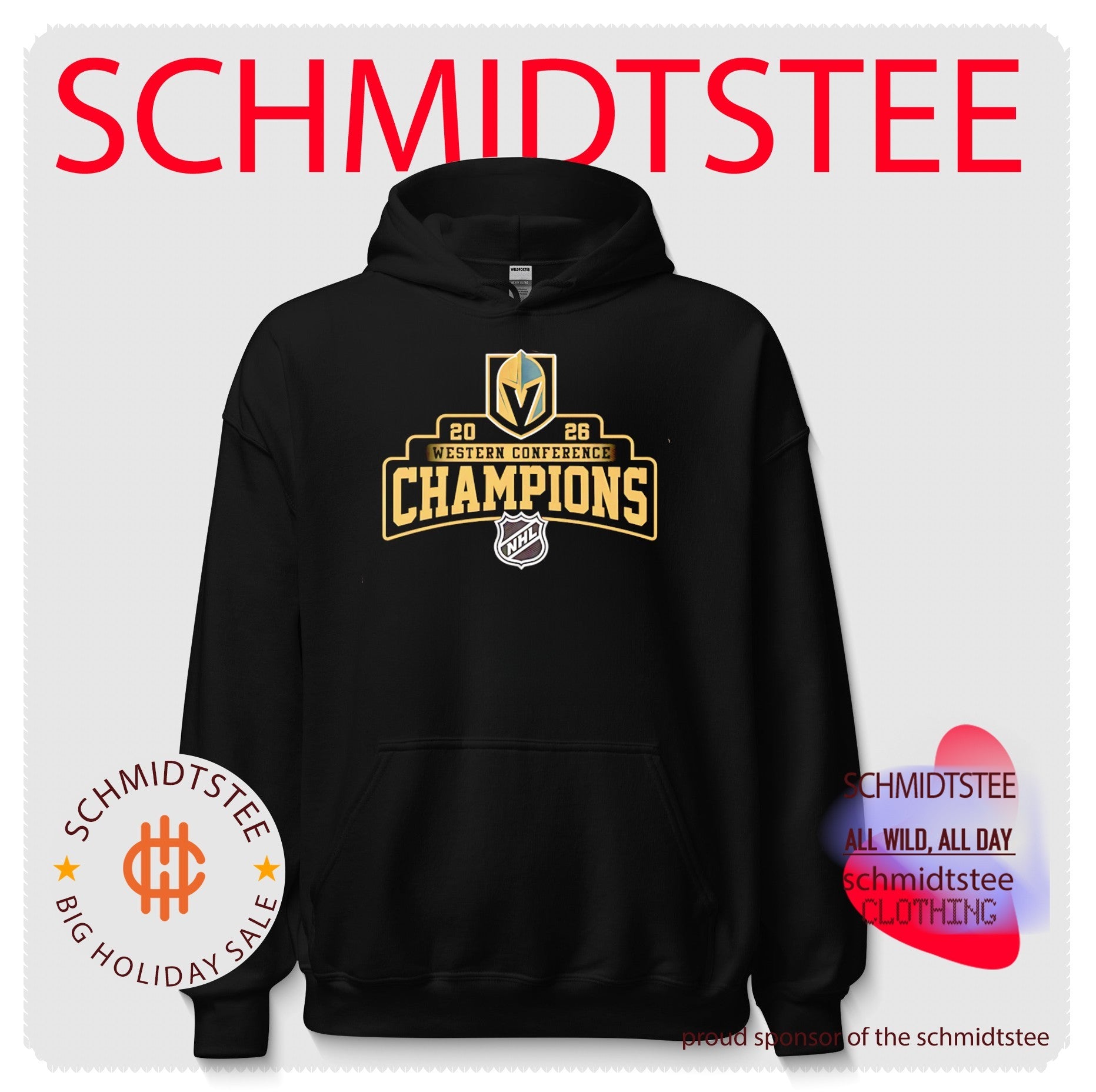Vegas Golden Knights 2026 Western Conference Champions logo shirt