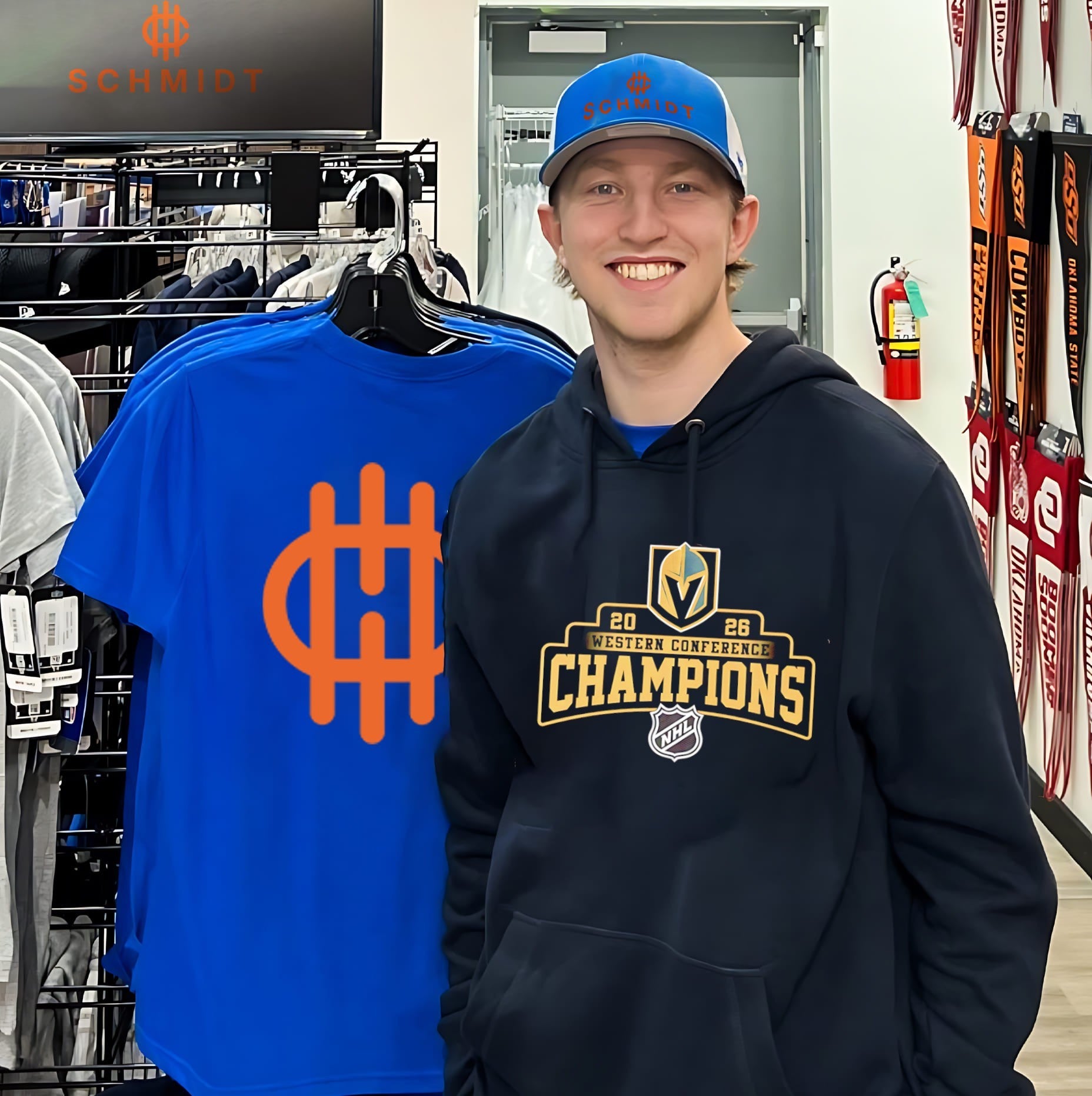 Vegas Golden Knights 2026 Western Conference Champions logo shirt