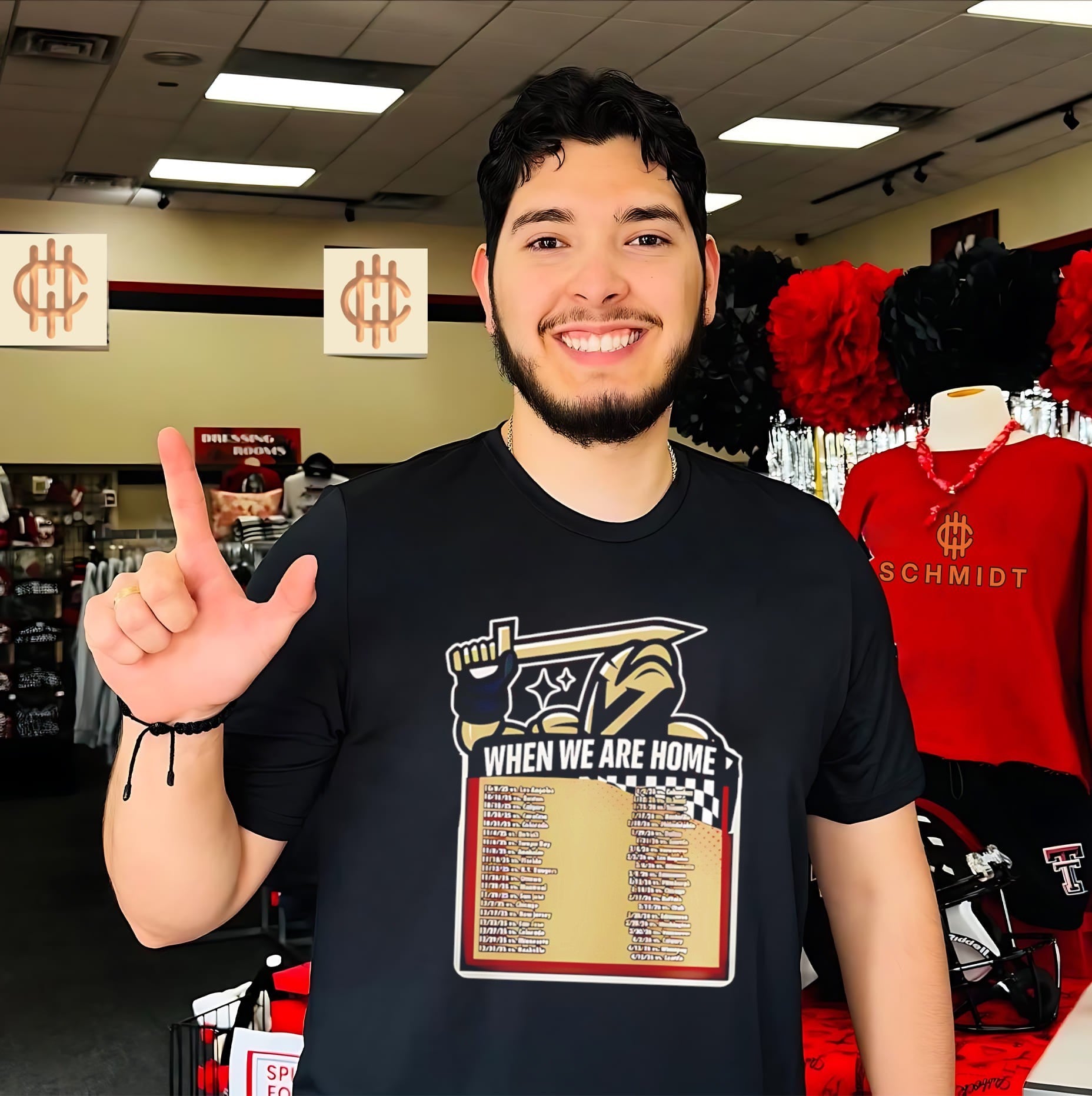 Vegas Golden Knights Western Conference Champions when we are home shirt