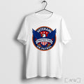 Veterans On Patrol Protector Eagle Logo T Shirt