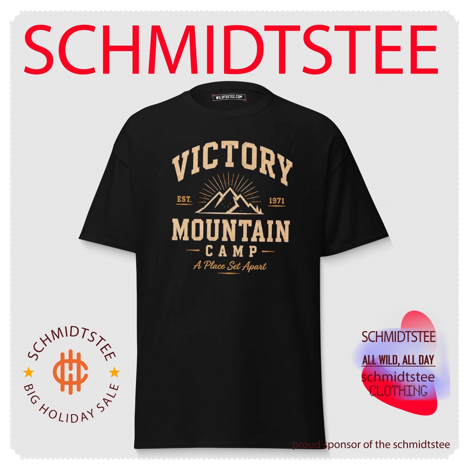 Victory mountain camp a place set apart vintage shirt
