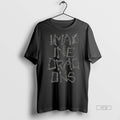Viral 2025 Imagine Dragons Bones Letter Tee Shirt Sweater