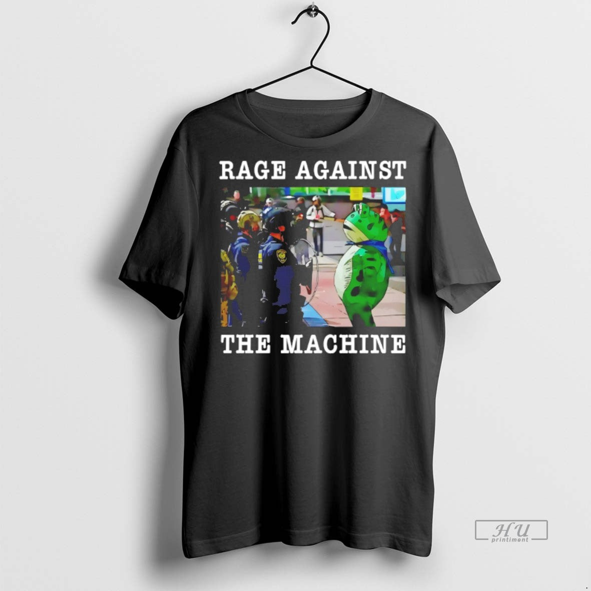 Viral Frog Rage Against The Machine Tee Shirt Sweater