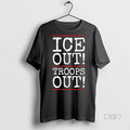 Viral Ice Out Troops Out Portland Frog Anti Ice Tee Shirt Sweater