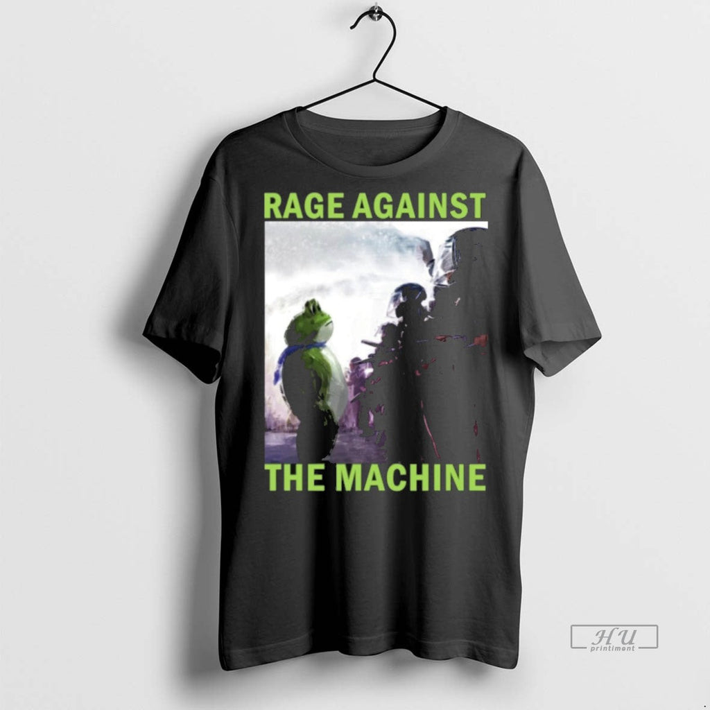 Viral Resist Portland 2025 Frog Rage Against The Machine Frog Art Tee Shirt Sweater